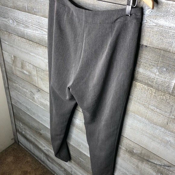Ellen Tracy size 8 grey career office trouser dress pants - Picture 3 of 3